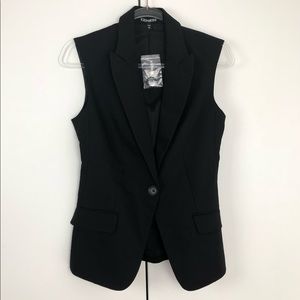 Express / Black vest new with tags XS